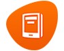logo online Bibliotheek met e-reader